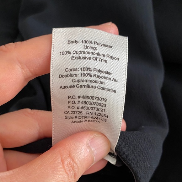 Aritzia wilfred black Fremont pant sz 4 preloved - Picture 6 of 13